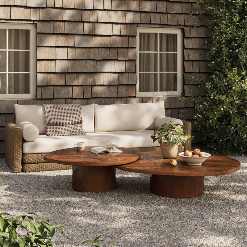 Fern Outdoor Nesting Coffee Tables - Cafe Concrete