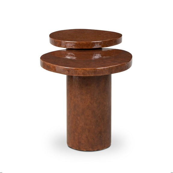 Fern Outdoor Nesting End Tables - Cafe Concrete