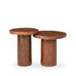 Fern Outdoor Nesting End Tables - Cafe Concrete