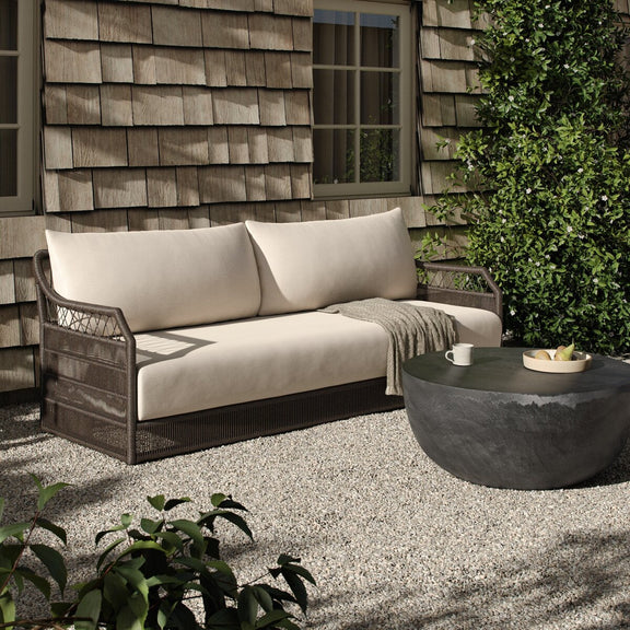 Salome Outdoor Sofa - Barrie Natural
