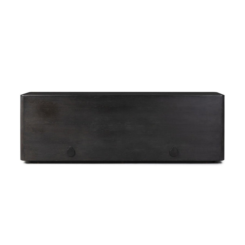 Clemens Media Console - Dark Espresso Reclaimed French Oak