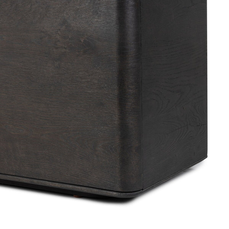 Clemens Media Console - Dark Espresso Reclaimed French Oak