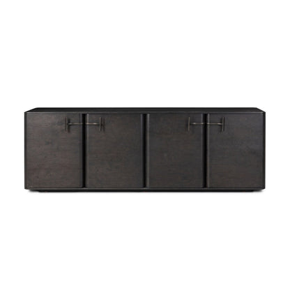 Clemens Media Console - Dark Espresso Reclaimed French Oak