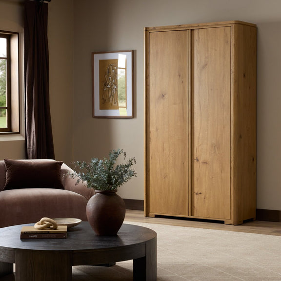 Scarlett Cabinet - Natural Oak