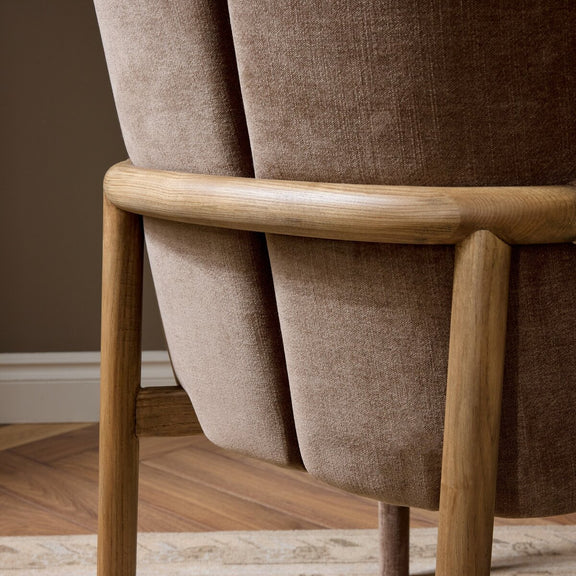 Nolia Dining Chair - Altair Mushroom