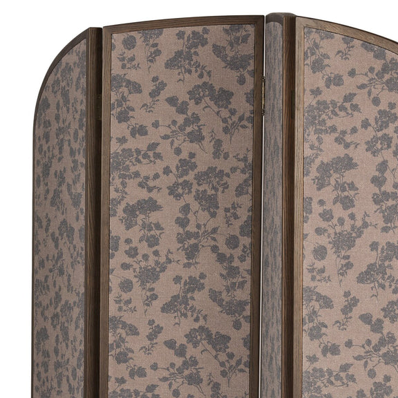Lynwood Room Divider - Brown Ash Veneer