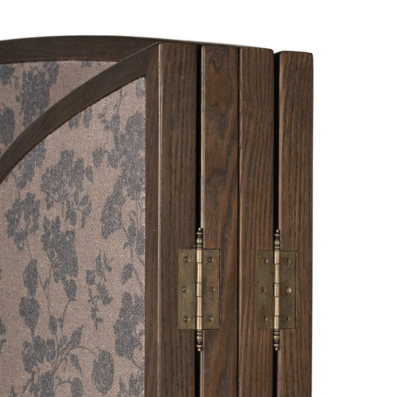 Lynwood Room Divider - Brown Ash Veneer