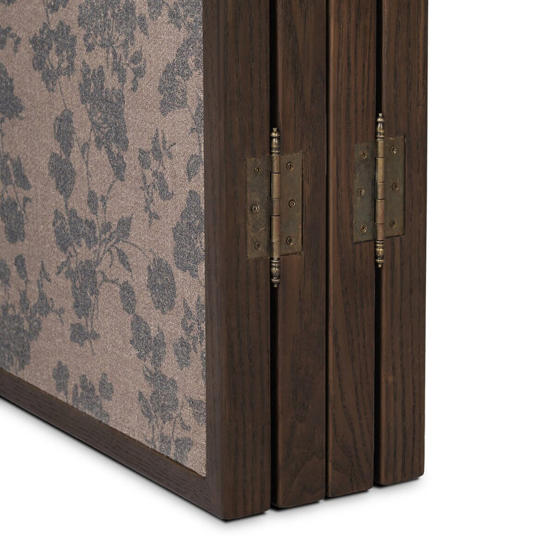 Lynwood Room Divider - Brown Ash Veneer