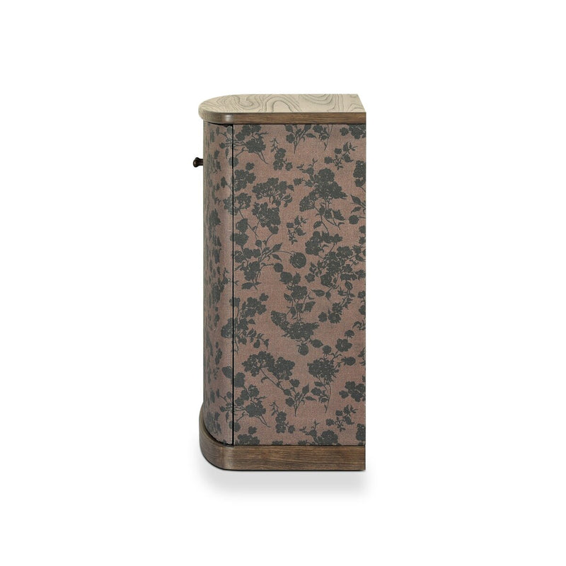 Edith Small Cabinet - Camden Flint Painted Linen