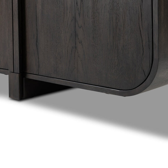 Ana Media Console - Smoked Black