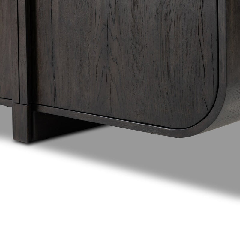 Ana Media Console - Smoked Black