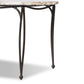 Idalia Desk - Dark Bronze Steel