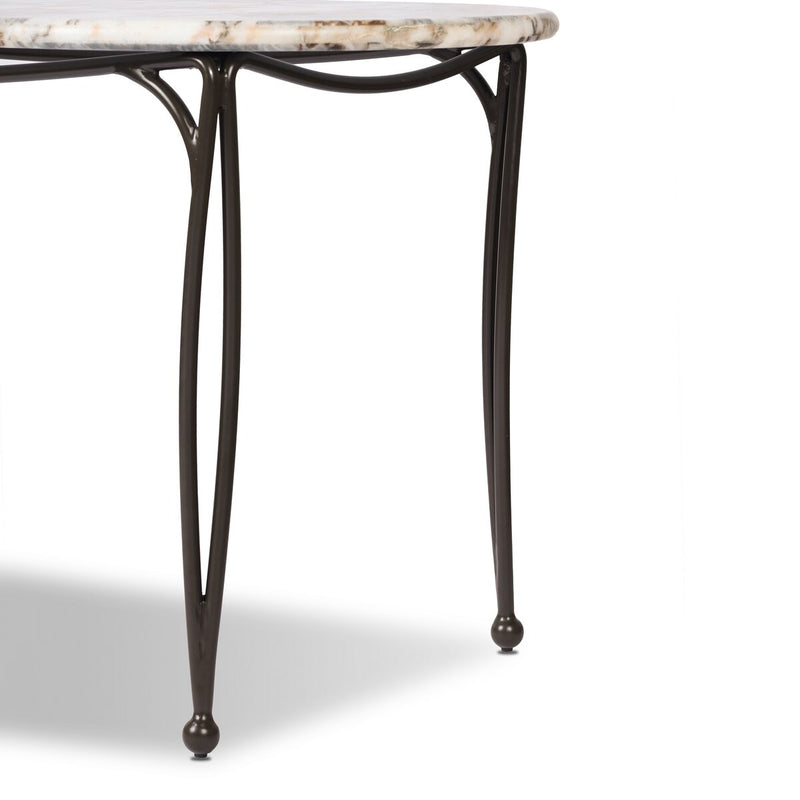 Idalia Desk - Dark Bronze Steel