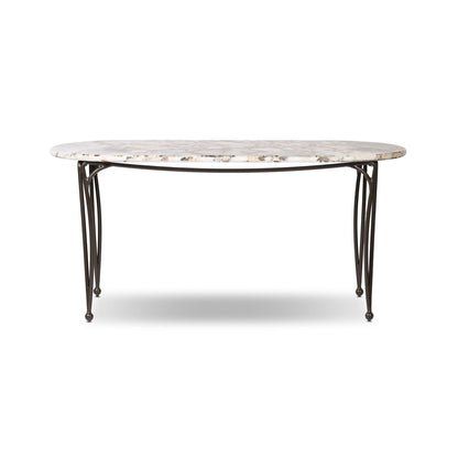 Idalia Desk - Dark Bronze Steel