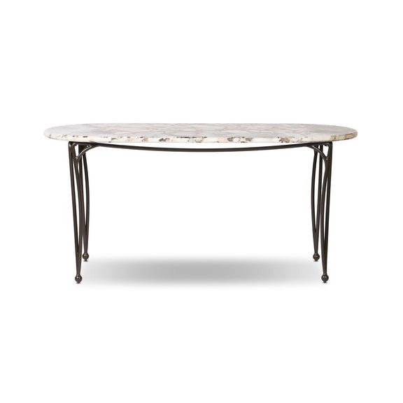 Idalia Desk - Dark Bronze Steel