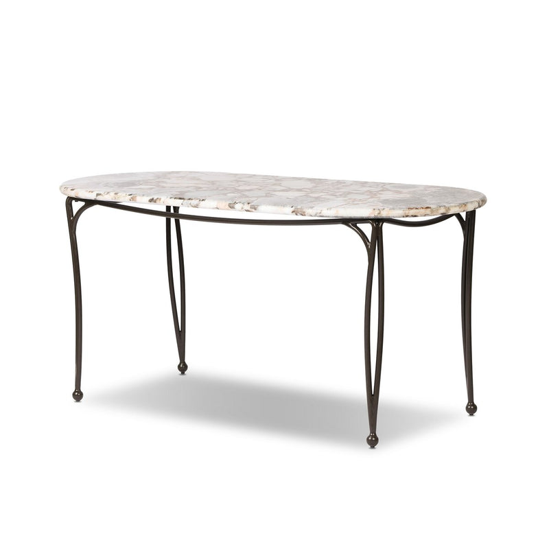 Idalia Desk - Dark Bronze Steel