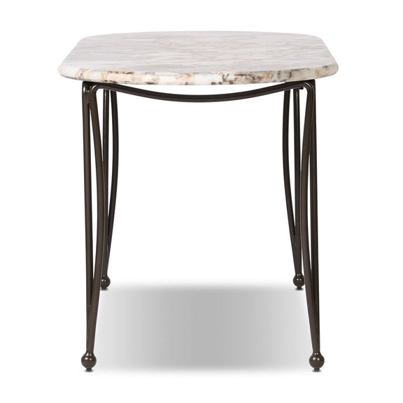 Idalia Desk - Dark Bronze Steel
