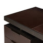 Belfast Desk - Smoked Black Oak Veneer