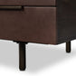 Belfast Desk - Smoked Black Oak Veneer