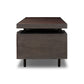 Belfast Desk - Smoked Black Oak Veneer