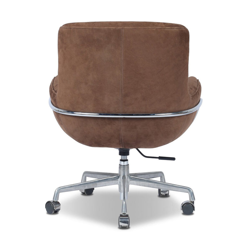 Brahms Desk Chair - Nubuck Tobacco