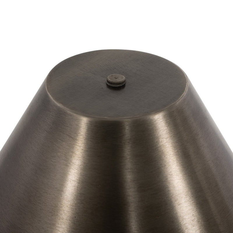 Ebba Cordless Table Lamp - Henna Marble Solid