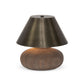 Ebba Cordless Table Lamp - Henna Marble Solid