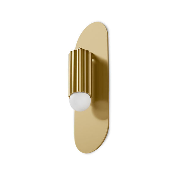 Vesta Flex Sconce - Burnished Brass