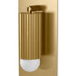 Vesta Flex Sconce - Burnished Brass