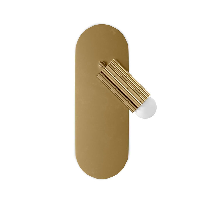 Vesta Flex Sconce - Burnished Brass