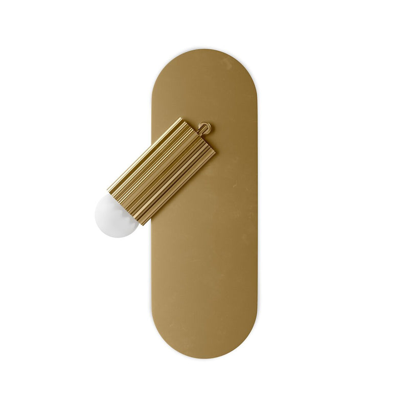 Vesta Flex Sconce - Burnished Brass