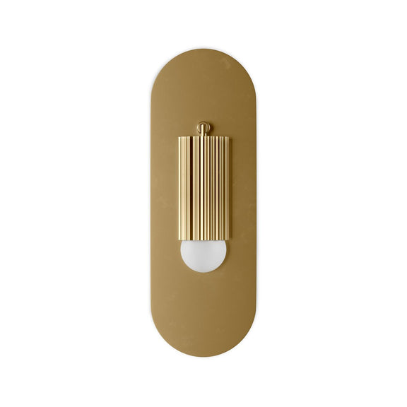 Vesta Flex Sconce - Burnished Brass