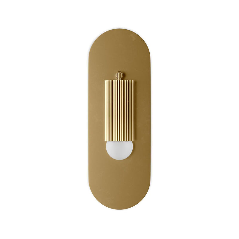Vesta Flex Sconce - Burnished Brass