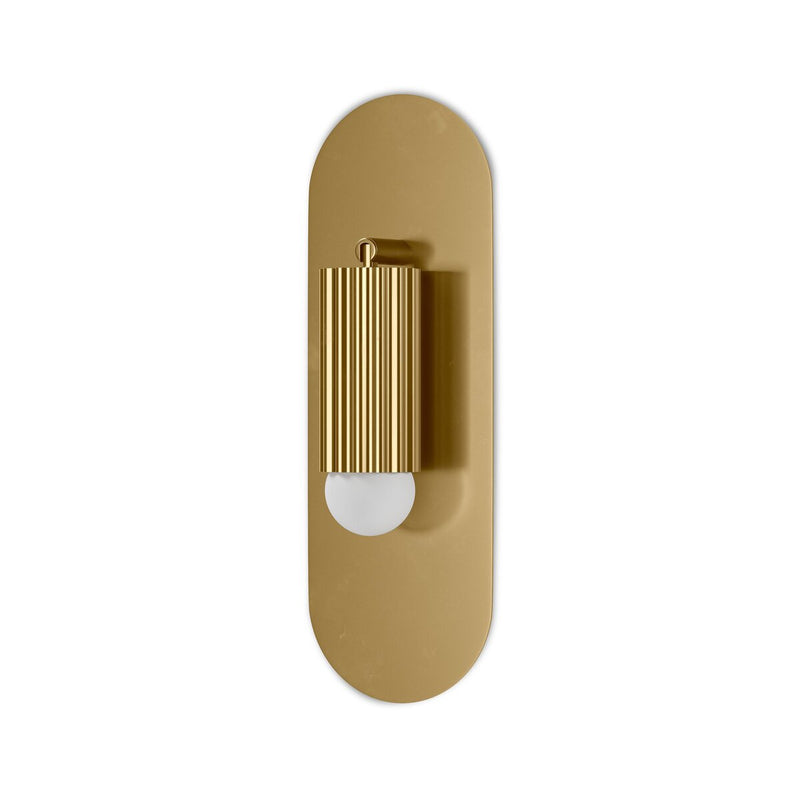 Vesta Flex Sconce - Burnished Brass