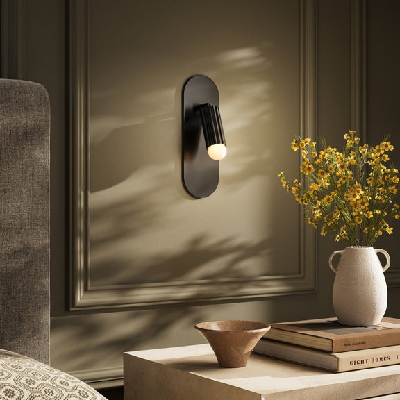 Vesta Flex Sconce - Black Gunmetal