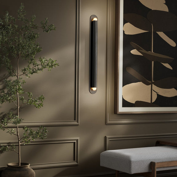 Vesta XL Sconce - Black Gunmetal