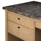 Garrison Desk - Drifted Oak Thin Veneer