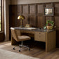 Garrison Desk - Drifted Oak Thin Veneer