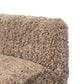 Corla Counter Stool - Taupe Shearling