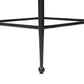 Corla Counter Stool - Taupe Shearling
