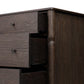Florence 7 Drawer Dresser - Rubbed Black Oak Veneer