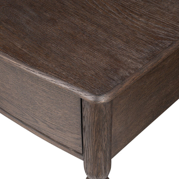 Florence Nightstand - Rubbed Black Oak Veneer
