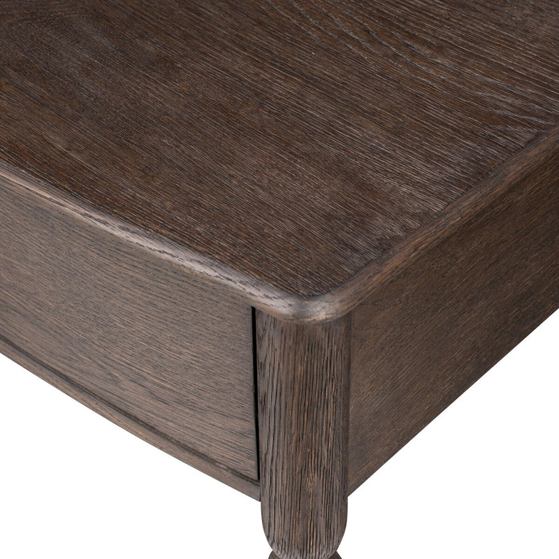 Florence Nightstand - Rubbed Black Oak Veneer