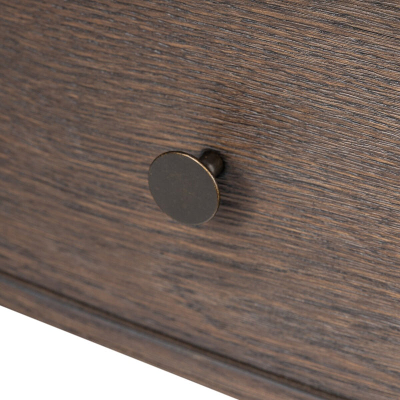 Florence Nightstand - Rubbed Black Oak Veneer