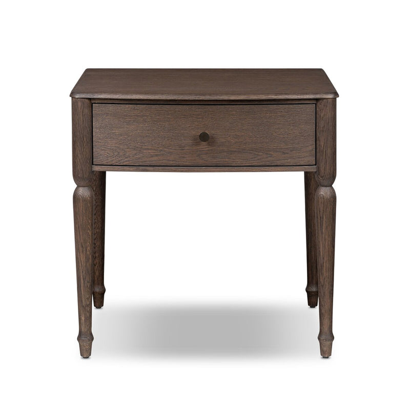 Florence Nightstand - Rubbed Black Oak Veneer