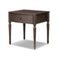 Florence Nightstand - Rubbed Black Oak Veneer