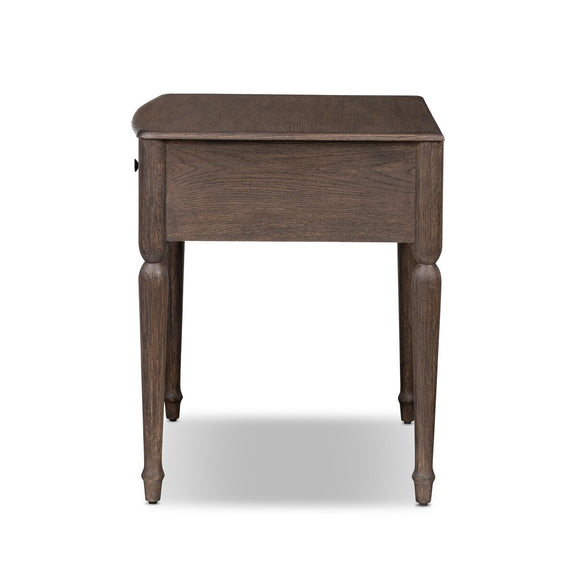 Florence Nightstand - Rubbed Black Oak Veneer