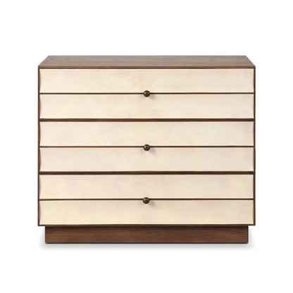 Wellen Nightstand - Light Natural Vellum