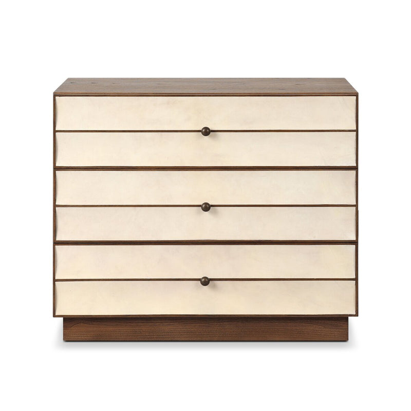 Wellen Nightstand - Light Natural Vellum