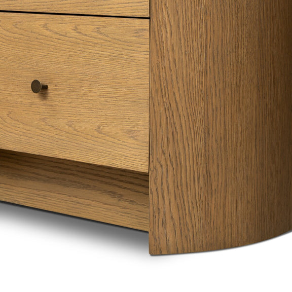 Dean Bath Storage - Washed Natural Veneer
